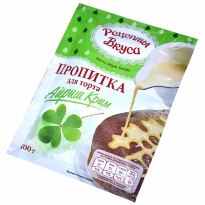 Пропитка для торта Рецепты вкуса Айриш Крим 100гр м/у