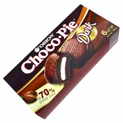 Печенье Choco-Pie Dark 6*30гр к/у