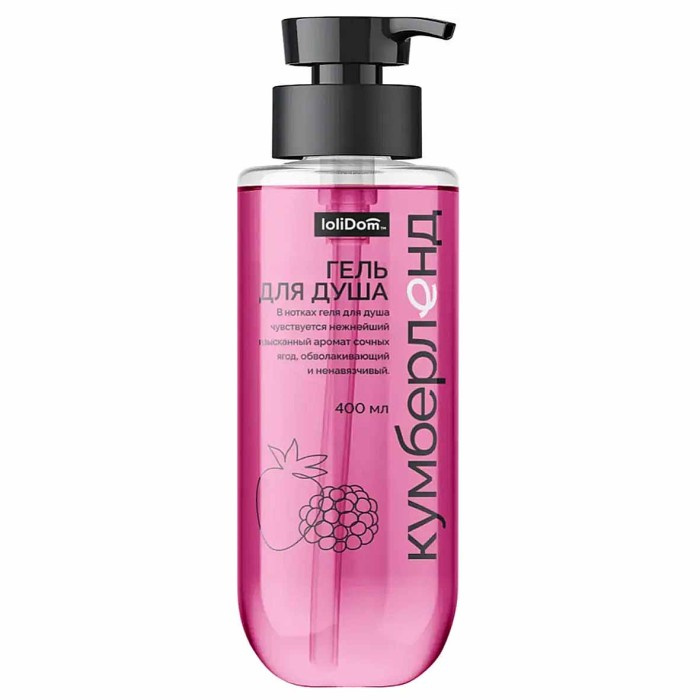 Гель для душа Lolidom Кумберленд 400мл пэт