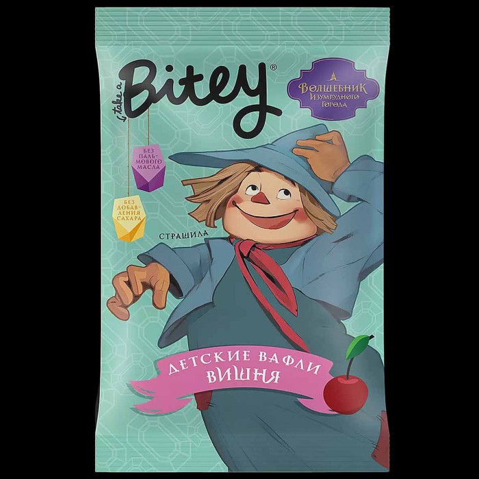 Вафли Bitey Вишня-Свекла 35 гр м/у