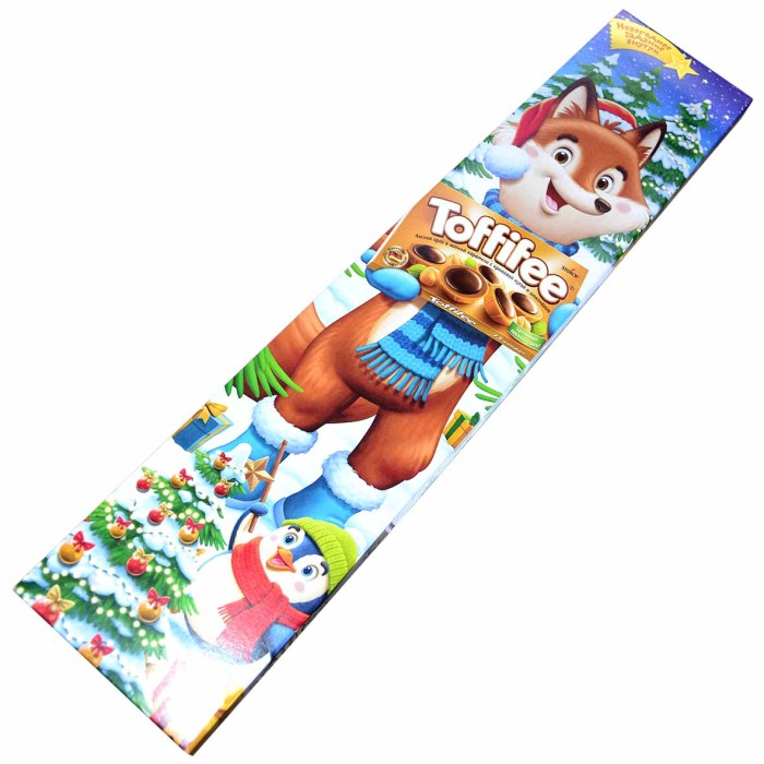 Конфеты Toffifee Санта Клаус/Олень/Снеговик 375гр к/у