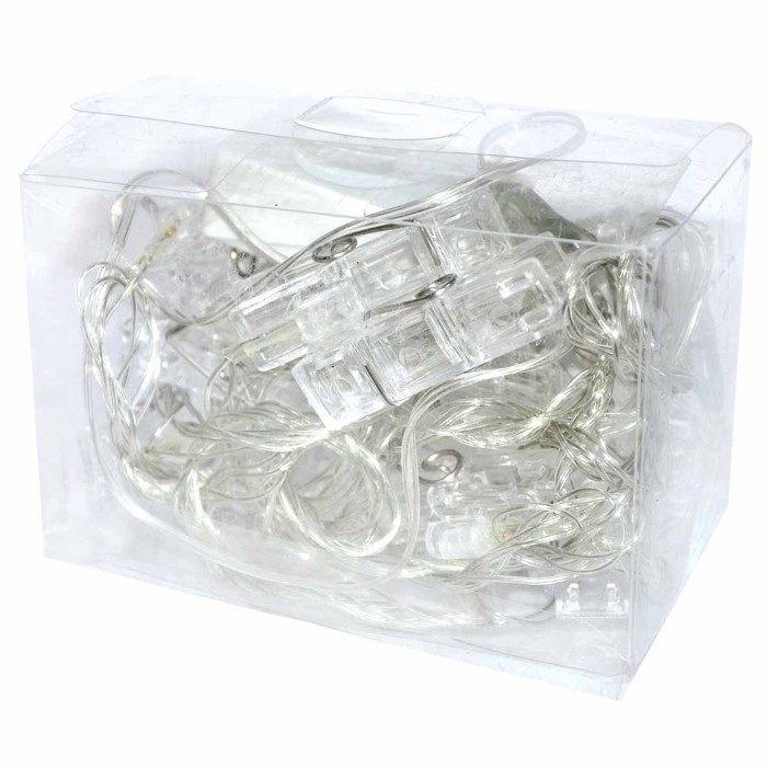 Украшение новогоднее Гирлянда Прищепки 3м 18L артM-35 №12