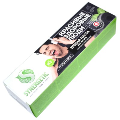 Паста зубная Synergetic Природное отбеливание 100гр к/у