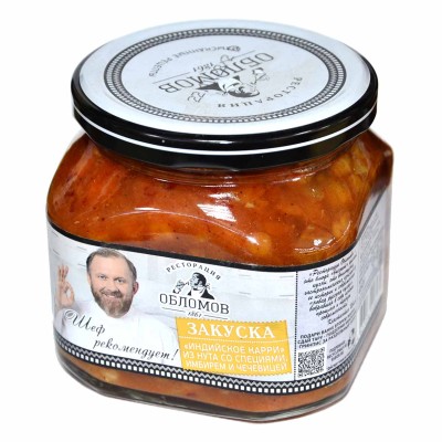 Закуска Ресторация Обломов Индийское карри 420гр ст/б