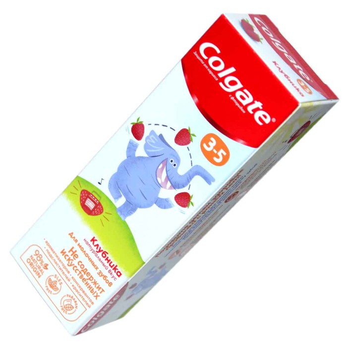 Паста зубная Colgate Клубника детская 60мл к/у