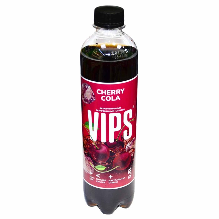 Напиток Vips черри-кола 0,5л пэт