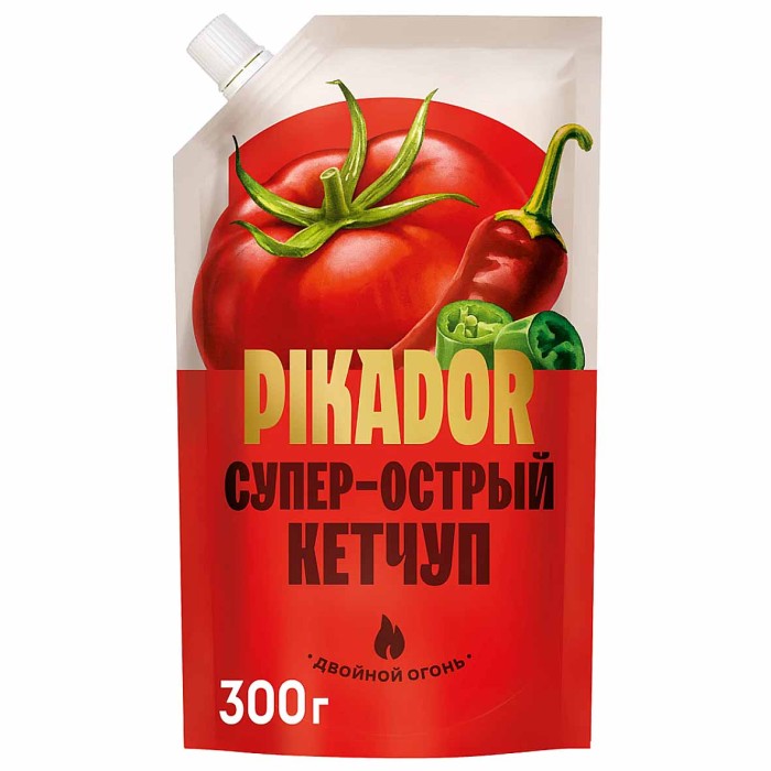 Кетчуп Heinz Pikador Супер острый 300гр д/п