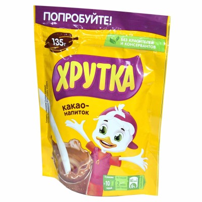 Какао Хрутка 135гр д/п