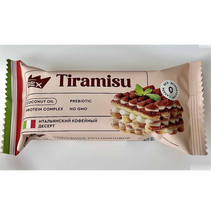Пирожное протеиновое ProteinRex Tiramisu 40гр м/у