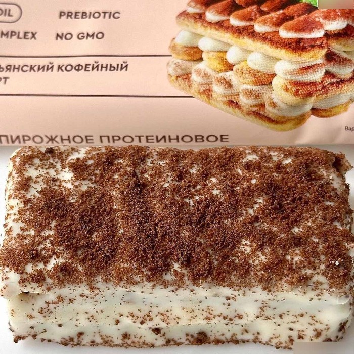 Пирожное протеиновое ProteinRex Tiramisu 40гр м/у