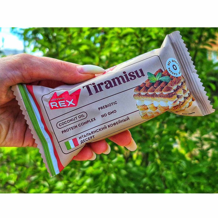 Пирожное протеиновое ProteinRex Tiramisu 40гр м/у