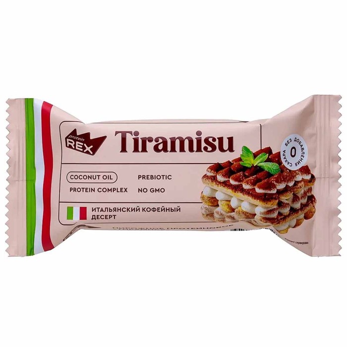 Пирожное протеиновое ProteinRex Tiramisu 40гр м/у