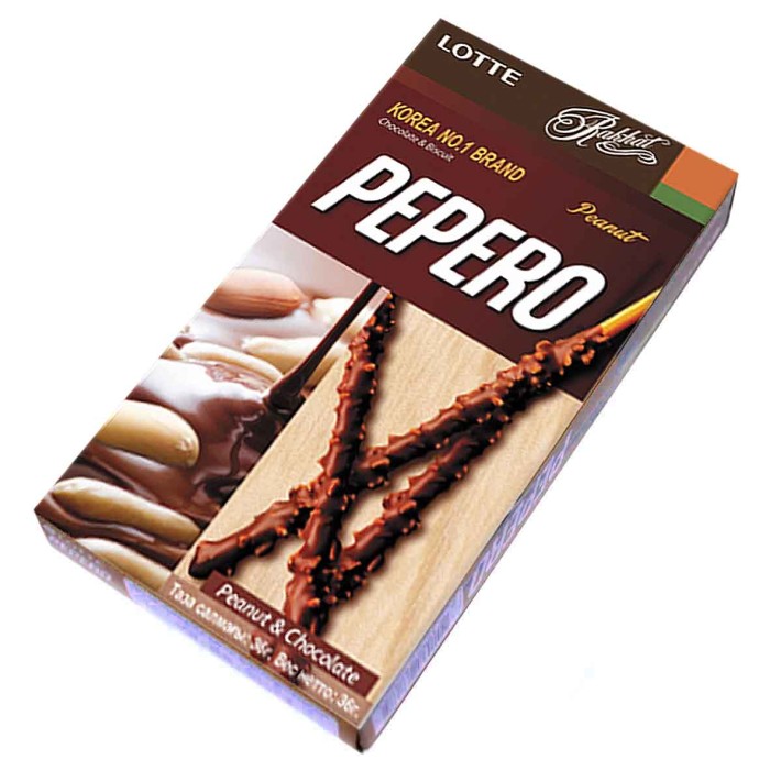 Печенье Pepero Peanut 36гр к/у