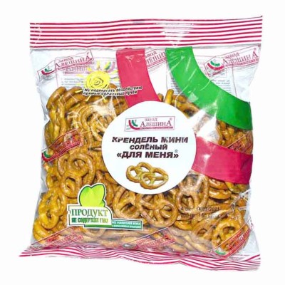 Крендель-мини Алешина Для меня соленый 500гр м/у