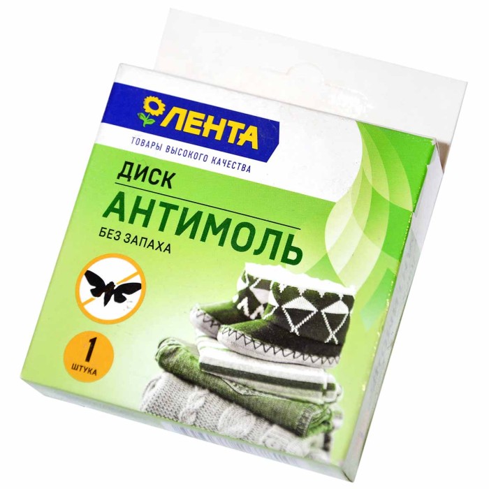 Диск Лента Антимоль без запаха 1шт к/у