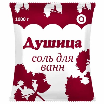 Соль для ванн Аромика Душица 1кг м/у