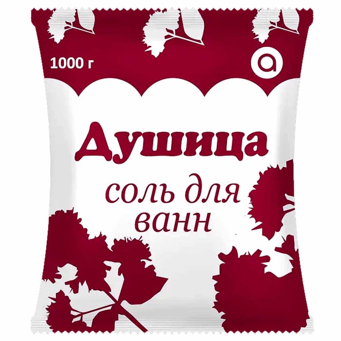 Соль для ванн Аромика Душица 1кг м/у