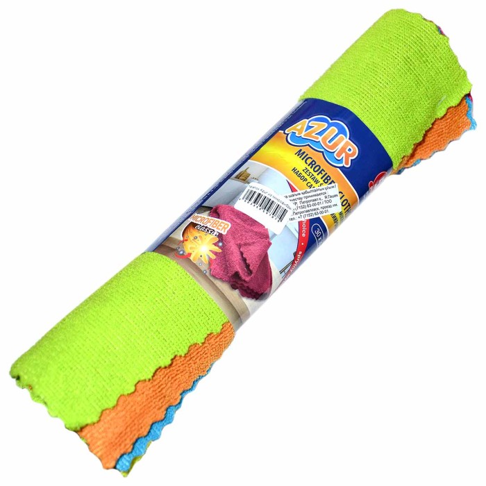 Набор салфеток Azur из микрофибры 5шт 2619
