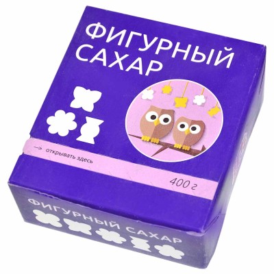 Сахар-рафинад Отличная кухня Детский фигурный 400гр к/у