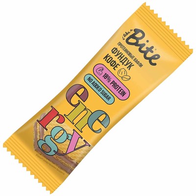 Вафли Bite Фундук-кофе протеиновые 35 гр м/у