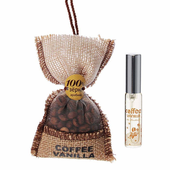 Ароматизатор New Galaxy 3 аромата кофе арт794-571