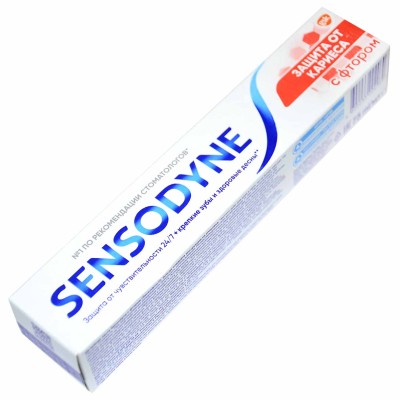 Паста зубная Sensodyne С фтором 75мл к/у