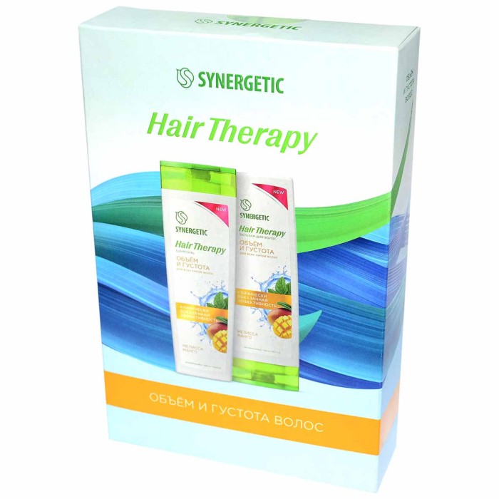 Набор подарочный Synergeic Объем и густота волос Hair Therapy к/у