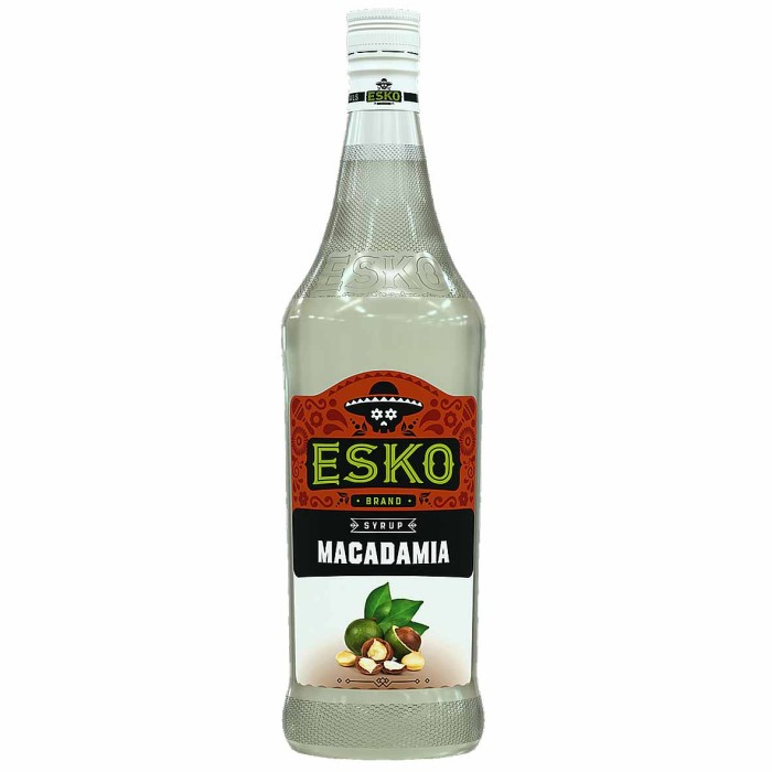 Сироп ESKO Макадамия 1л ст/б