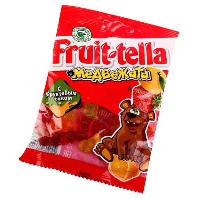 Мармелад жевательный Fruittella медвежата 70гр м/у