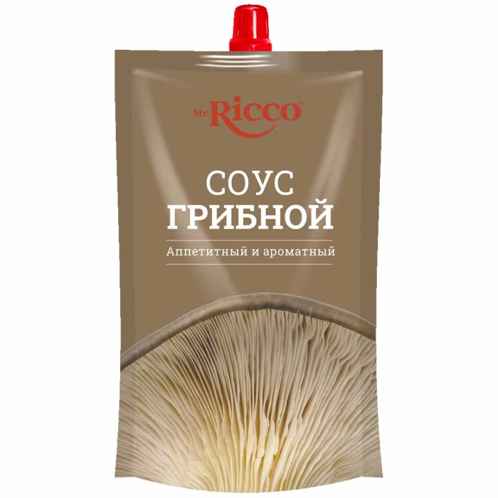 Соус Mr.Ricco Грибной 210гр д/п