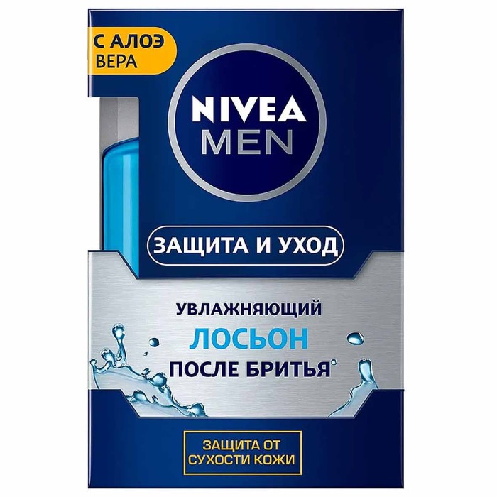 Лосьон после бритья Nivea Men Классический увлажняющий 100мл к/у