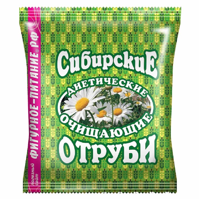 Отруби Сибирские очищающие 200гр м/у