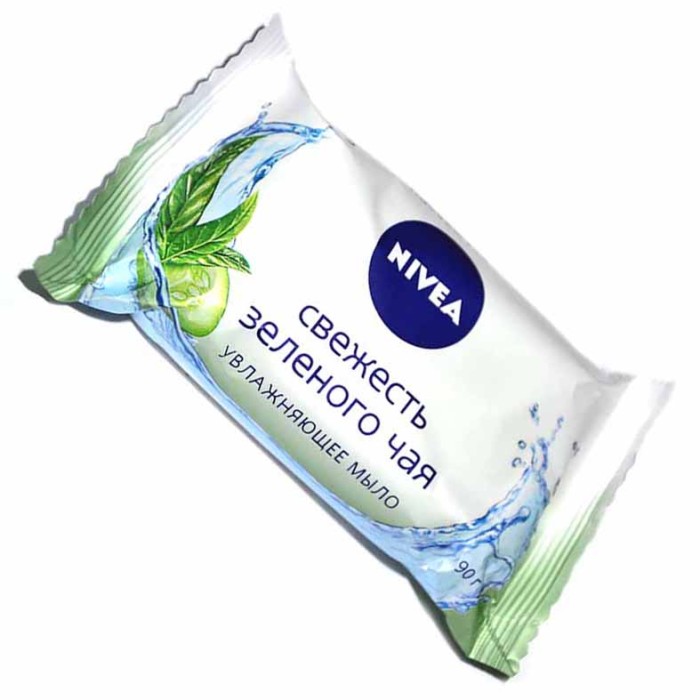 Мыло-уход Nivea Огурец и зеленый чай 90гр м/у