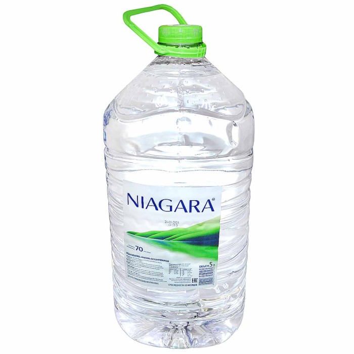 Вода Ниагара негаз 5л пэт
