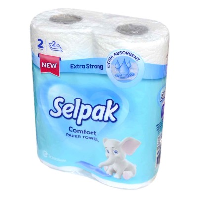 Полотенца бумажные Selpak Comfort 2рул м/у