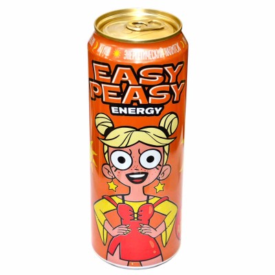 Напиток энергетический Easy Peasy Манго-апельсин 0.45л ж/б