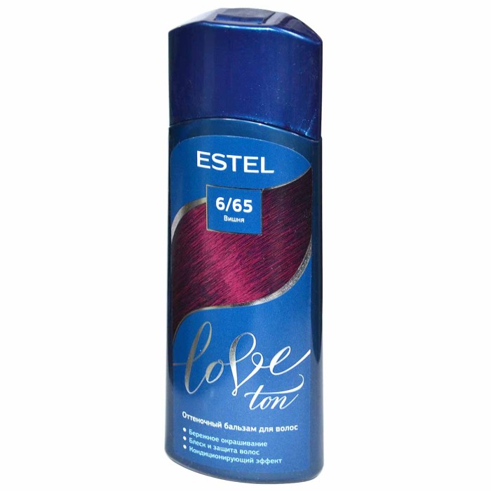 Бальзам оттеночный для волос Estel Love ton Вишня 6/65 150мл пэт