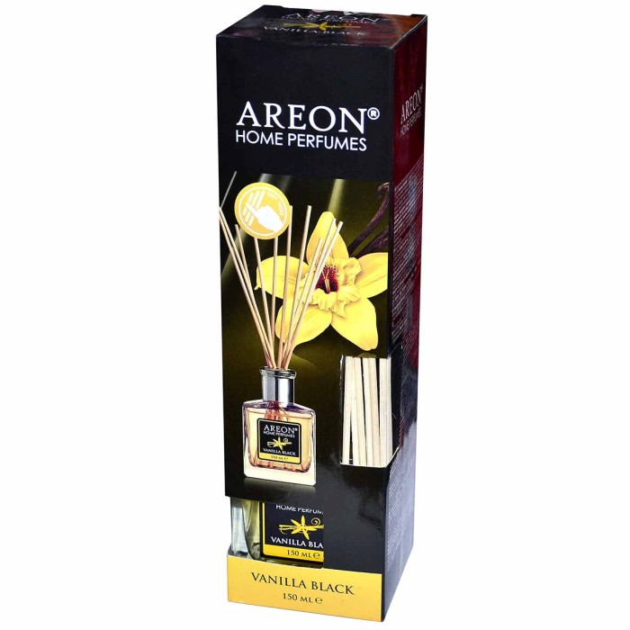 Ароматизатор воздуха Areon Vanilla Black 150мл к/у