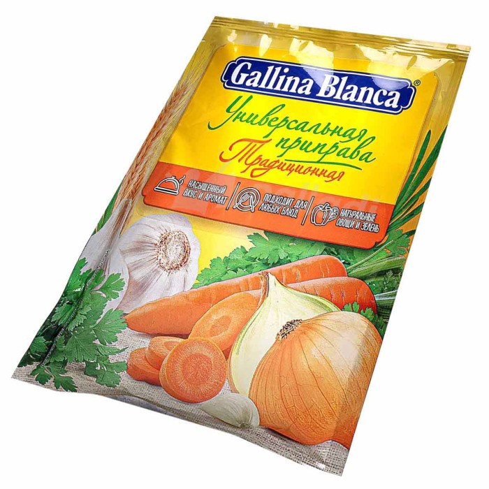 Приправа Gallina Blanca универсальная традиционная 75гр м/у