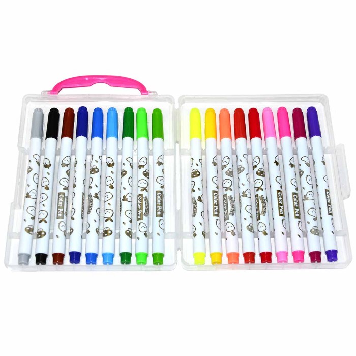 Фломастеры цветные Mini 18шт пэт