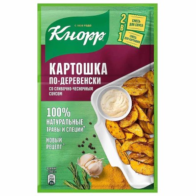 Приправа Knorr Картошка по-деревенски 28гр м/у