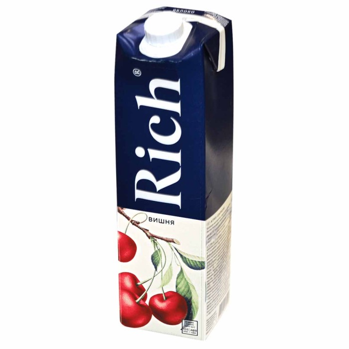 Нектар Rich вишневый 1л т/п