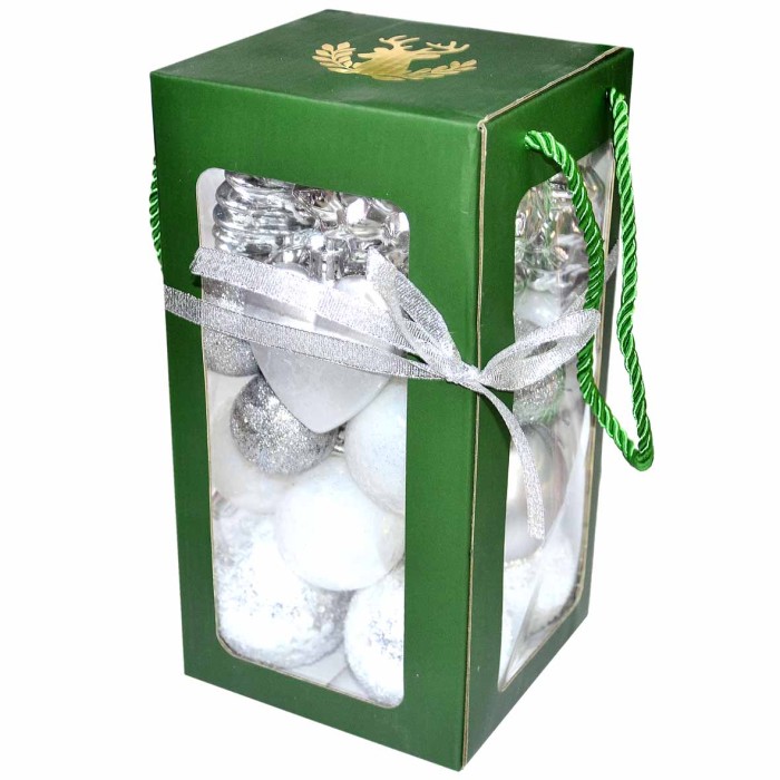 Набор украшений елочных Шары в коробке артNO.EL-27 №19