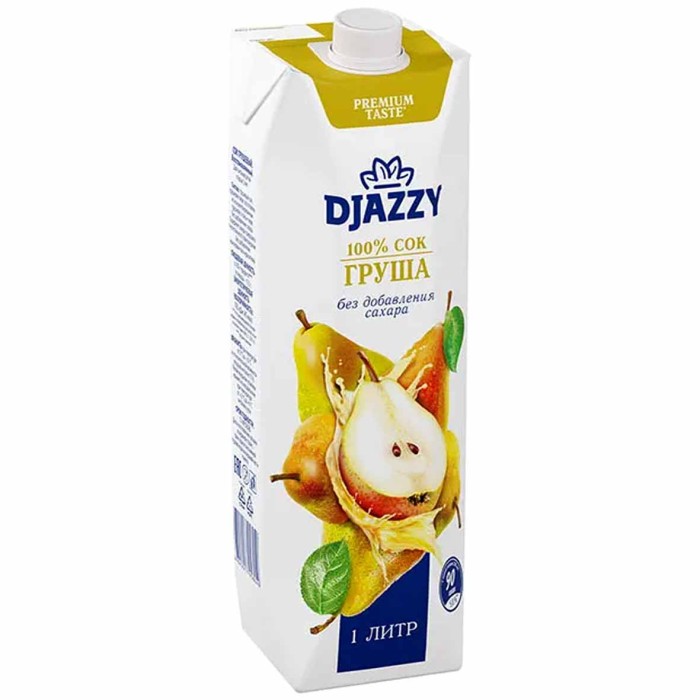 Сок Djazzy грушевый 1л т/п