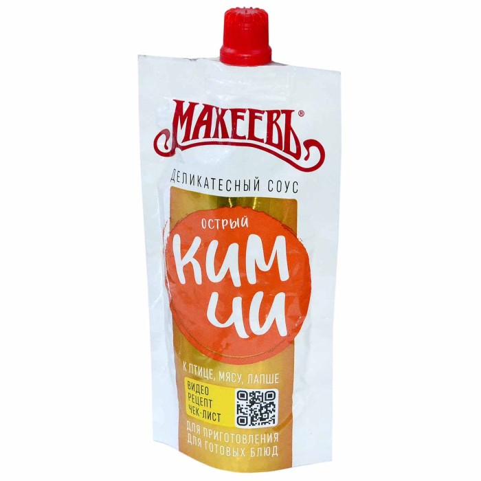 Соус Махеевъ Кимчи деликатесный 140гр д/п