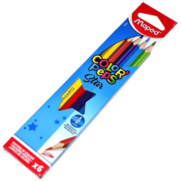 Карандаши цветные Maped Color Peps 6цв арт832002
