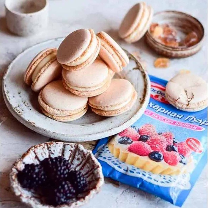 Пудра сахарная Dr.Oetker ваниль 80гр м/у