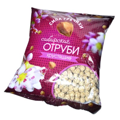 Отруби Сибирские хрустящие 200гр м/у