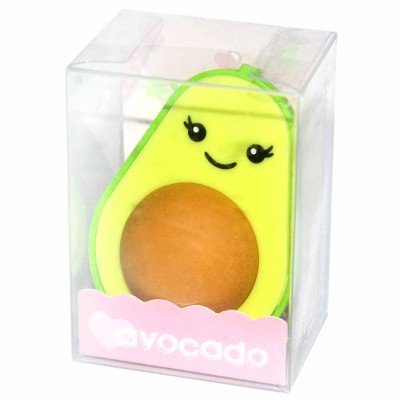 Точилка Bruto Visconti Авокадо с контейнером +ластик арт 35-0036