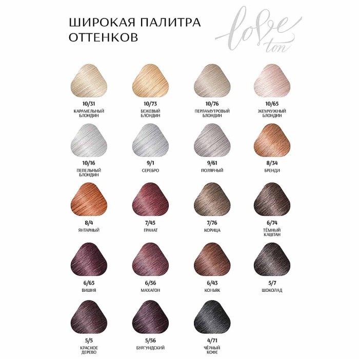 Бальзам оттеночный для волос Estel Love ton Темный каштан 6/74 150мл пэт